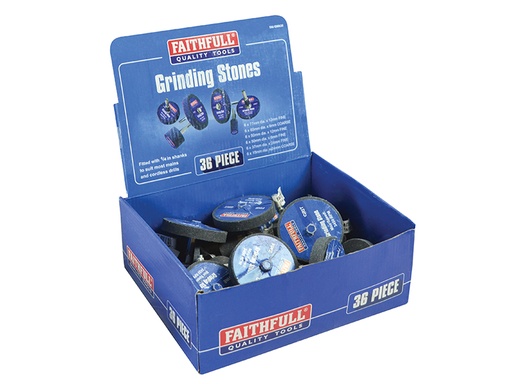 [FAIGWA36] Grinding Wheel Assortment, 36 Piece