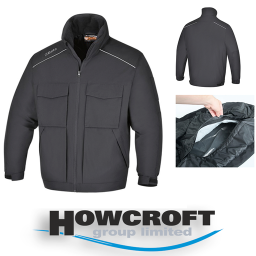 BETA Tools 7750N Work bomber jacket, multipocket style, waterproof
