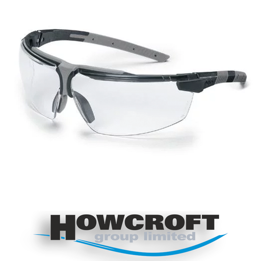 [uvex i-3] uvex i-3 supravision plus PPE safety glasses spectacles, clear lens. Cert: EN 166 / EN 170 UV filters, UV400