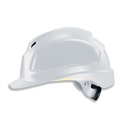 uvex 9772920 pheos B Long brim. Size 51 to 61 cm. Euroslot adapter for attaching earmuffs and uvex visor. PPE Safety Helmet