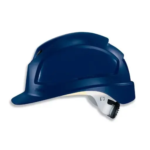 [pheos B-WR safety helmet] uvex pheos B-WR Long brim. Size 52 to 61 cm. Euroslot adapter for attaching earmuffs and uvex pheos visor. PPE Safety Helmet