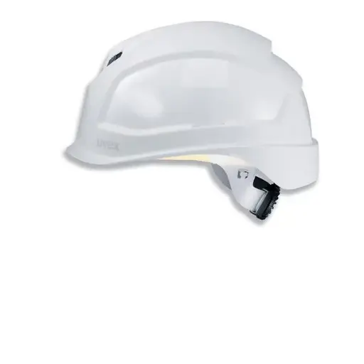 [pheos B-S-WR safety helmet] uvex pheos B-S-WR Short brim. Size 52 to 61 cm. Euroslot adapter for attaching earmuffs and uvex pheos visor. Six-point textile band attachment. PPE Safety Helmet
