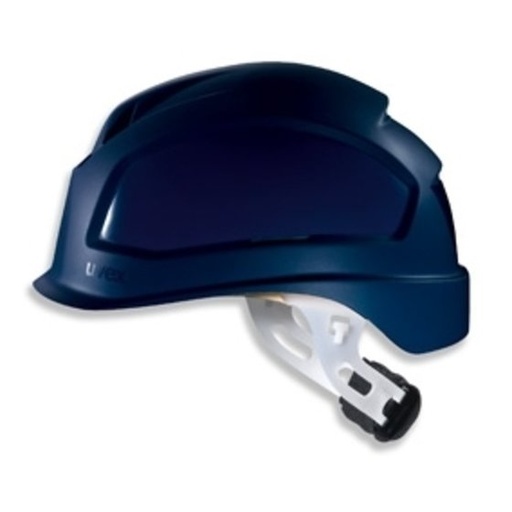 [9770531] uvex pheos E-S-WR Short brim. Size 52 to 61 cm. Euroslot adapter for attaching earmuffs and uvex pheos visor. Six-point textile band attachment. Ideally suited to electrical work. PPE Safety Helmet