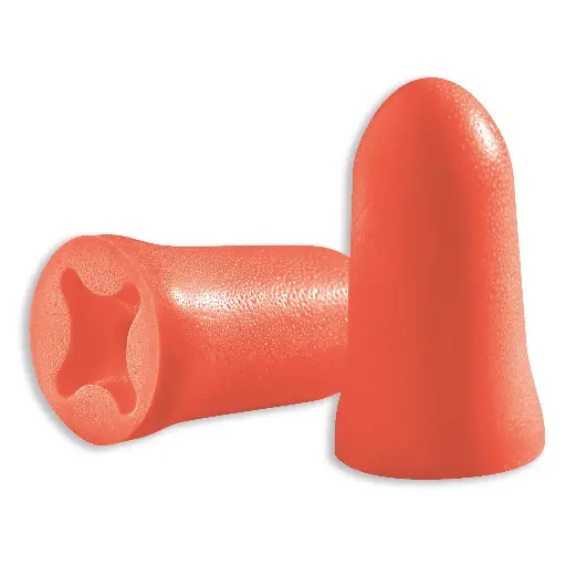 [com4-fit disposable] uvex com4-fit uncorded disposable earplugs. Uncorded plugs (bagged in pairs). PPE Hearing Protection. 200 pairs
