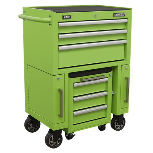 [AP556CSHV] Sealey AP556CSHV Automotive Workshop Rollcab 3 Drawer with Utility Seat
