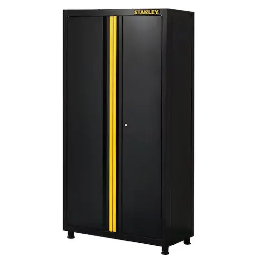 [STST97957-1] STST97957-1 STANLEY® Heavy-Duty Steel 2-Door Foldable Tall Cabinet with INTERNAL KEYED LOCKING SYSTEM for Workshop / Garage / Office / Factory